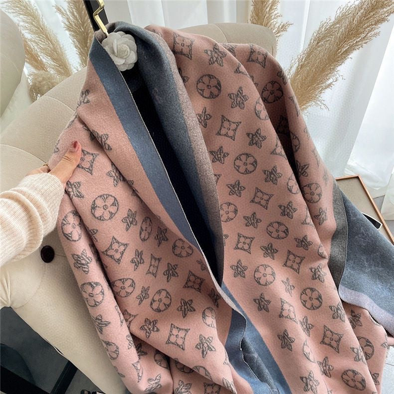 Classic Fashion Women's Faux Cashmere Scarf