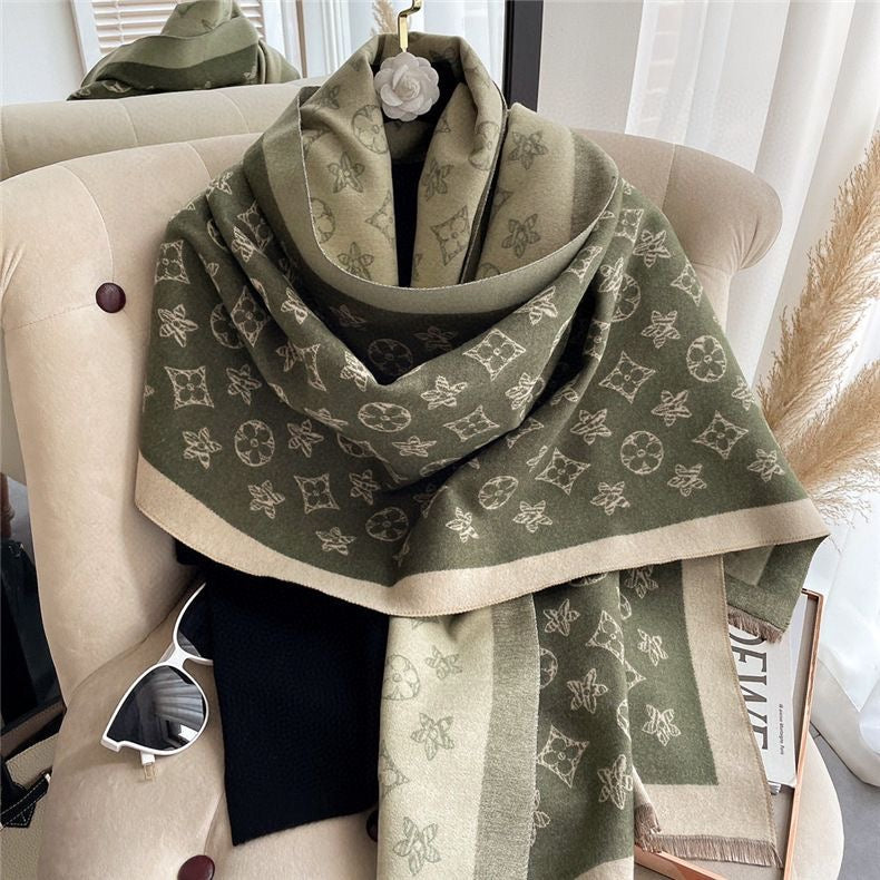 Classic Fashion Women's Faux Cashmere Scarf