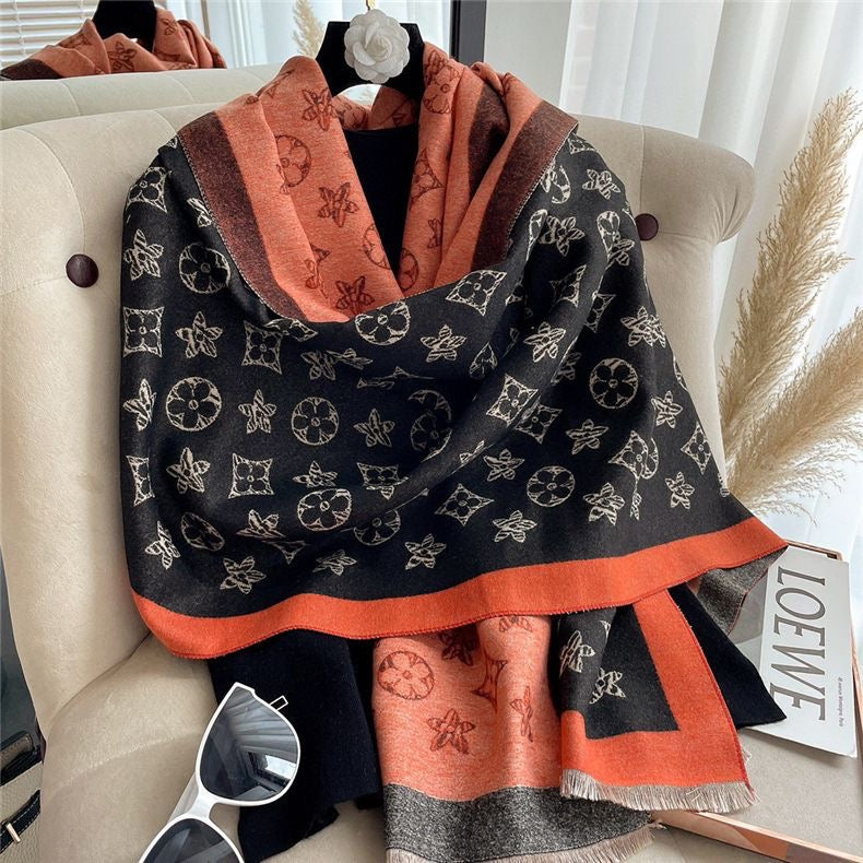 Classic Fashion Women's Faux Cashmere Scarf