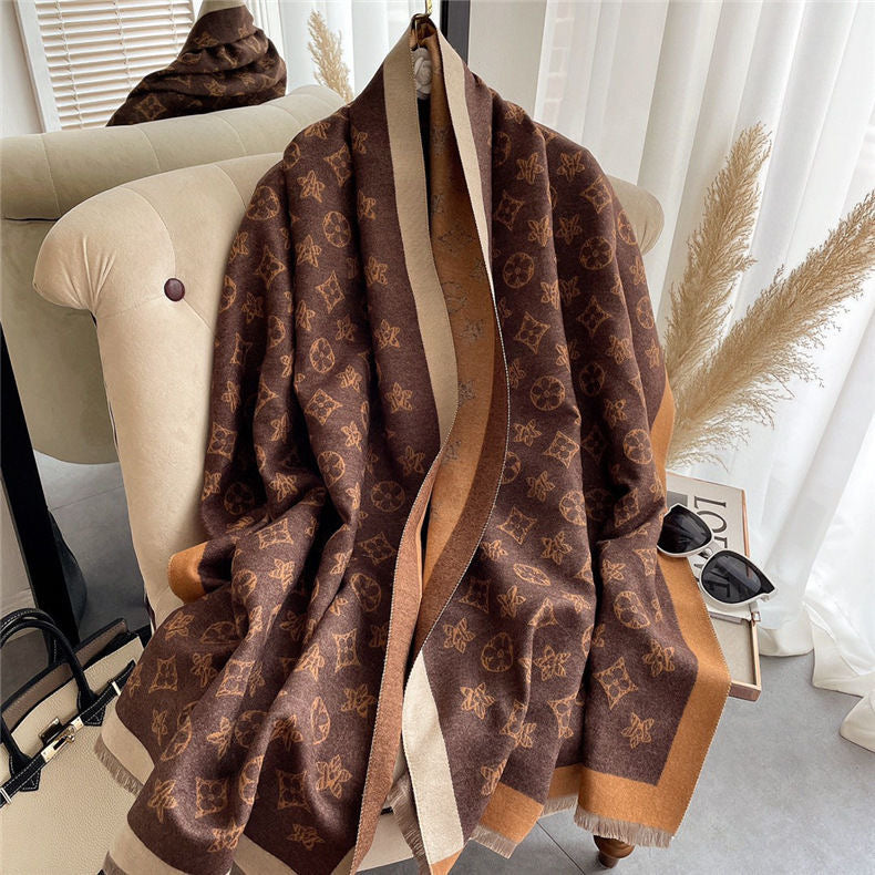 Classic Fashion Women's Faux Cashmere Scarf