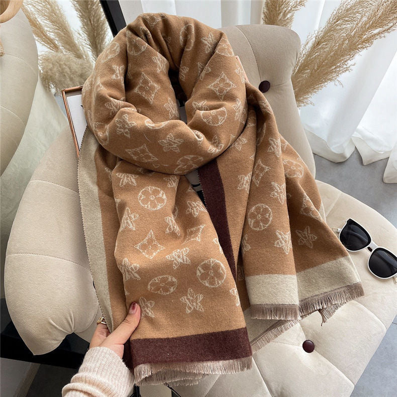 Classic Fashion Women's Faux Cashmere Scarf