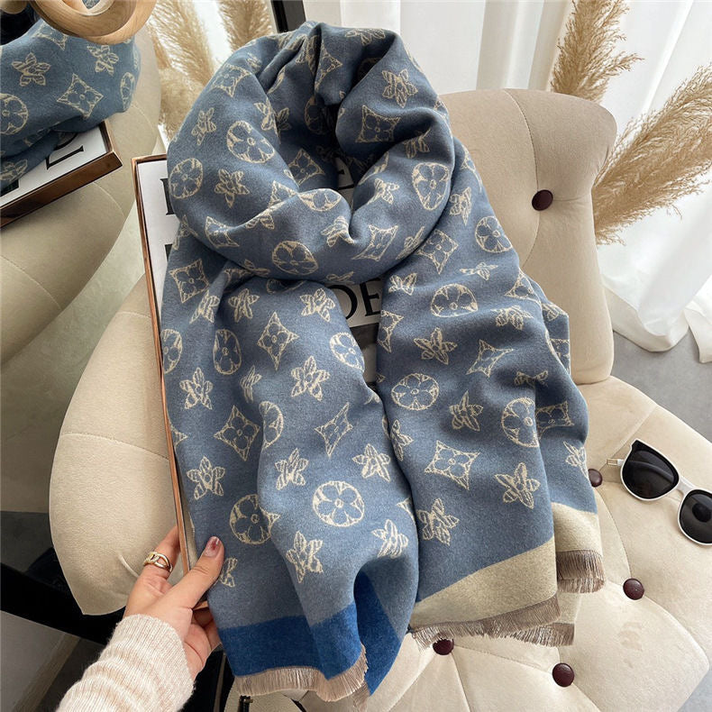 Classic Fashion Women's Faux Cashmere Scarf