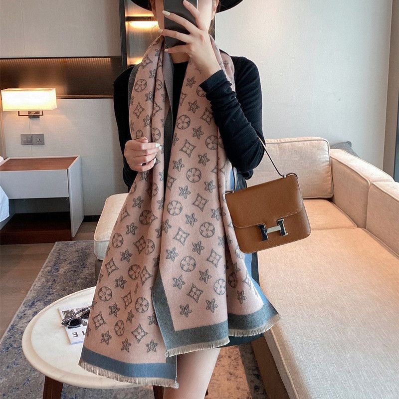 Classic Fashion Women's Faux Cashmere Scarf